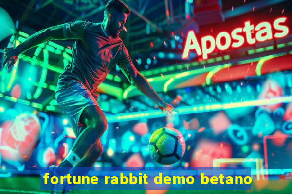 fortune rabbit demo betano